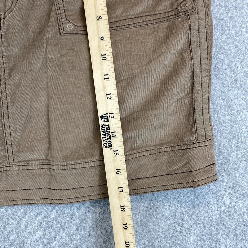 Aventura corduroy pencil skirt size 12 organic cotton gorpcore y2k sustainable